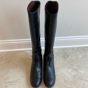 Black English Tall Riding/ Field Boots